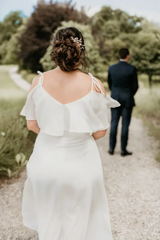 Inniger Hochzeitsmoment