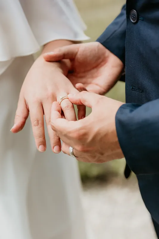 Hochzeitsportrait voller Emotion