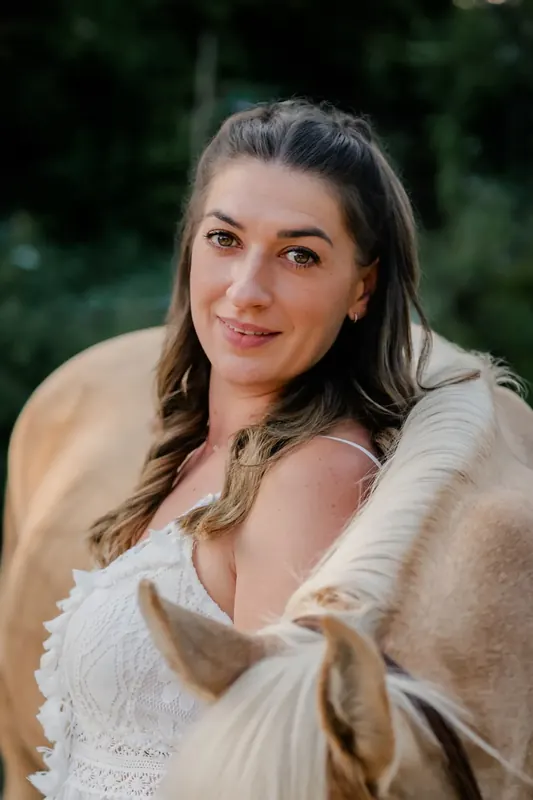 Zartes Portrait mit natürlicher Ausstrahlung